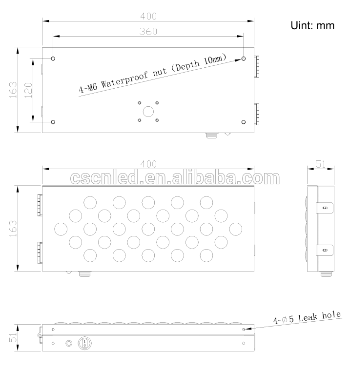 Outdoor waterproof guide arrow boards