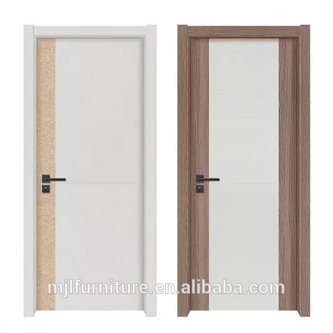 Malaysia simple style economical custom size residential wood glass door design