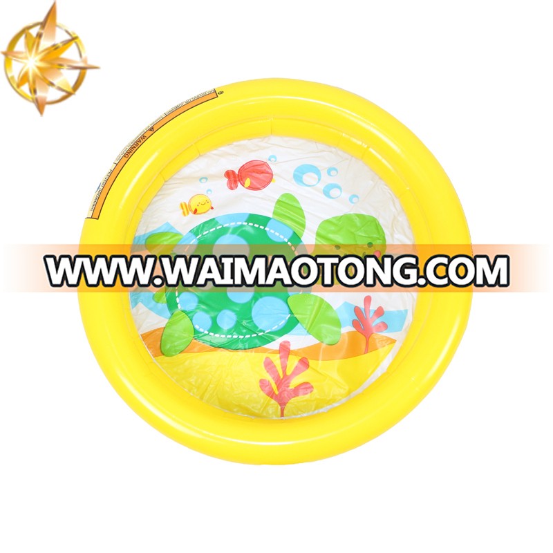 Indoor cartoon printed inflatable children's swimming pool suitable for children's mobile swimming pool