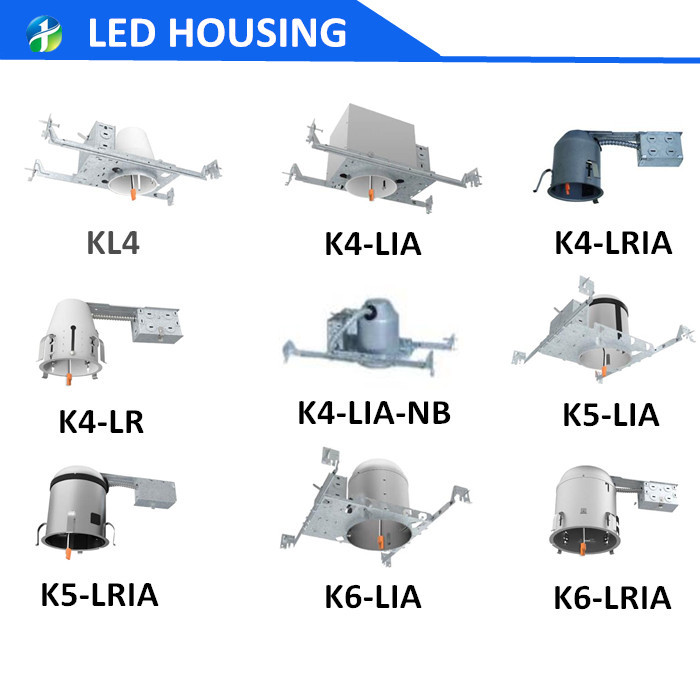 4 inch 9W Dimmable Square Single CCT  LED Slim Recessed Downlights  for Residential Energy Star listed