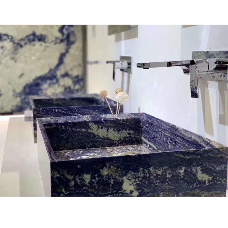 High-end Great Quality Bolivia Exotic Sodalite Blue Granite Stone Slabs Price