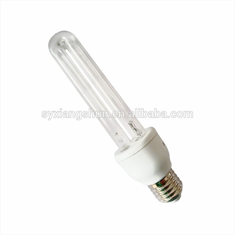 UVC E27 Remote Quartz Germicidal Sterilization CFL Ozone Lamp bulb Ultraviolet light E27 base for disinfect bacterial kill virus