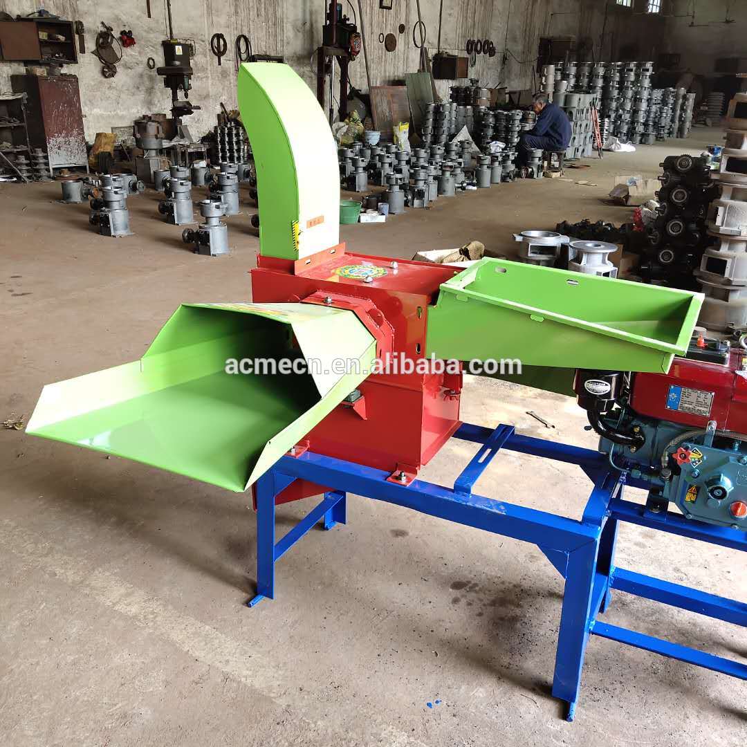 Animal Feed Chaff Cutter Straw Chopper Machine