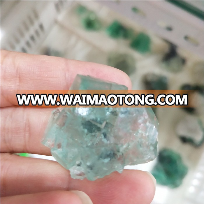 Natural fluorite crystal  rock specimens for sale  or  decoration or gift