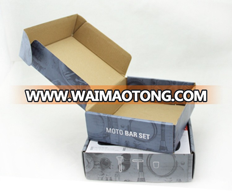 Yilucai Custom Electronic Industrial Use Moto Bar Set Paper Material Corrugated Retail Packaging Box