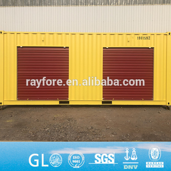 20ft Roller Shutter Door Self Storage Container with 2 doors