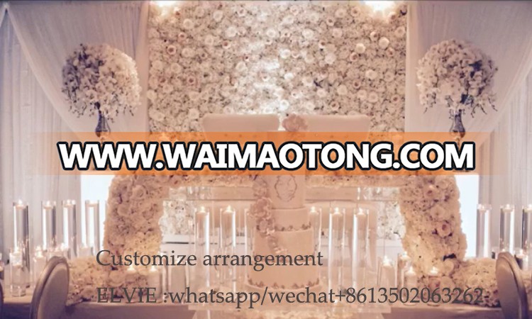 IFG customize  white luxury table centerpiece  flowers for wedding decor