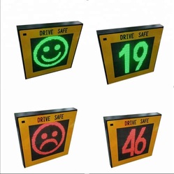 Factory direct price solar traffic road signs speed sign board