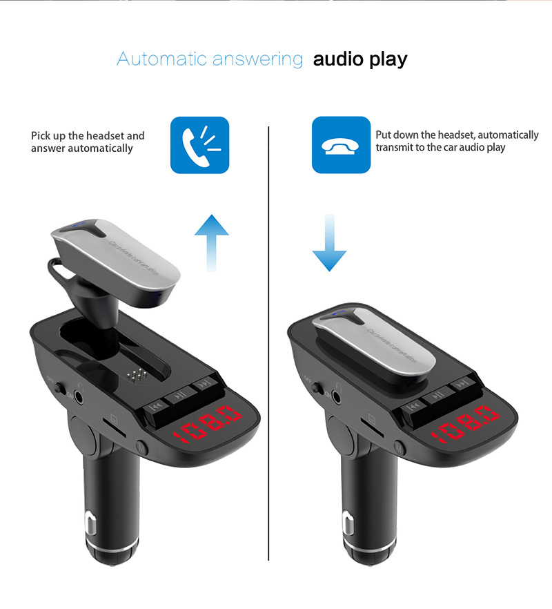 best quality bluetooth wireless fm transmitter mini car mp3 player