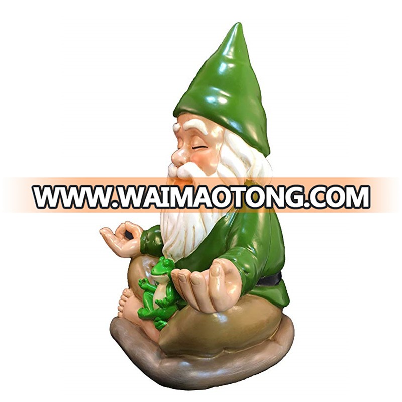 Resin Fantasy Gnome Statue Garden Decoration for Sale