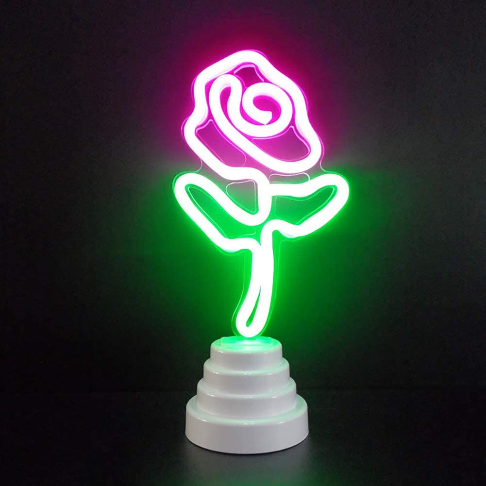 Battery Powered Led Mini Neon Signs Desktop Neon Light