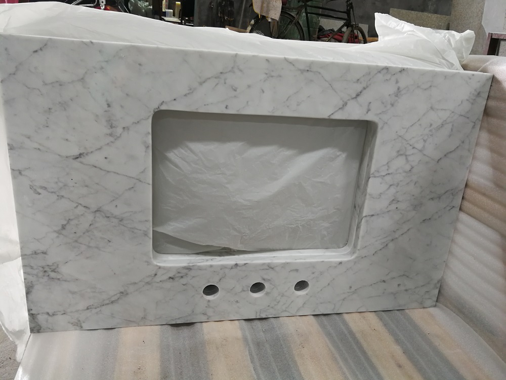 Italy  Carrara Marble For Countertop Carrara Marble Countertop