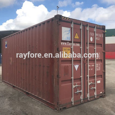 Cargo worthy 20HQ 20HC 20ft High Cube Used Dry Shipping Container