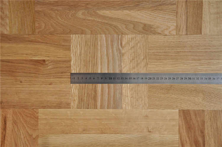 Building supplies 3-ply 3-strip in parquet engineered oak wood flooring