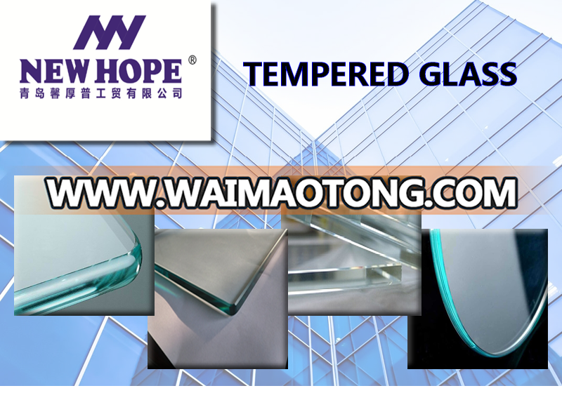 12mm thickness tempered safety glass