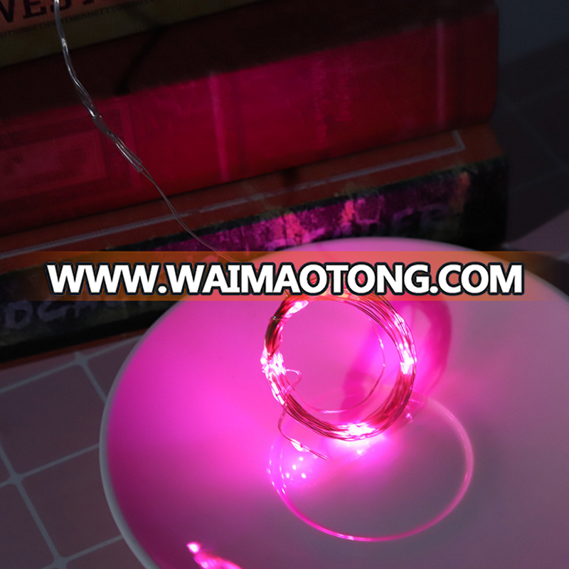 1M 20LED Wine Bottle led Light Cork Shape Battery Copper Wire String Lights Customized Sizes for Bottle DIY Christmas Wedding