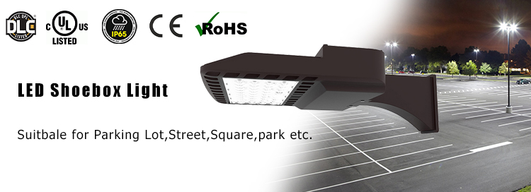 DLC 25 Watt Parking Lot Led Light Shoe Box