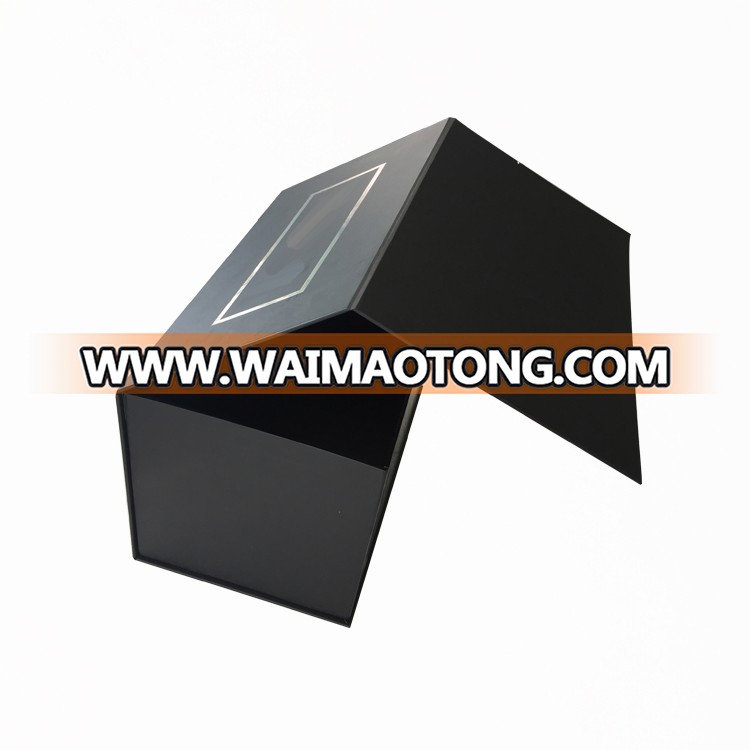 Wholesale Black Cardboard Magnetic Gift Boxes