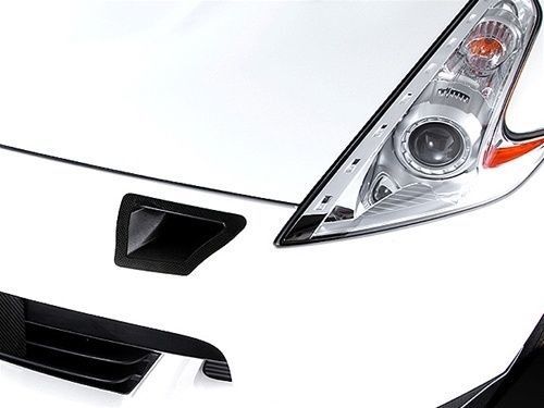 Carbon Fiber for Nissan 09 onwards 370Z Z34 Front Bumper duct set