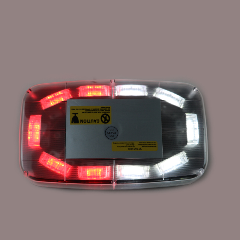 KM102D 7 flash pattern LED emergency vehicle mini lightbar 30W led lights for trucks