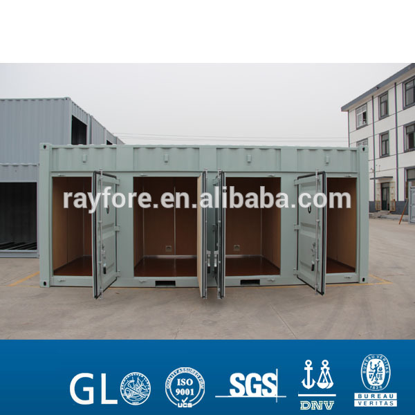 20ft mobile portable self storage container made of Q235 SPA-H steel