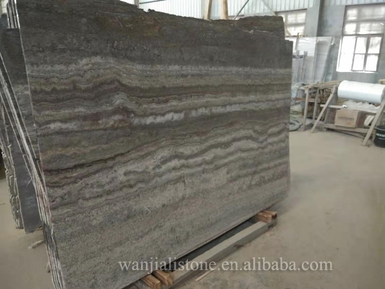 Customized Cheap Silver Gray Travertine With High quality For Floor Decoration