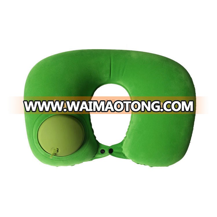 Professional manufacturer flocking pvc air pillow self inflatable for promotion