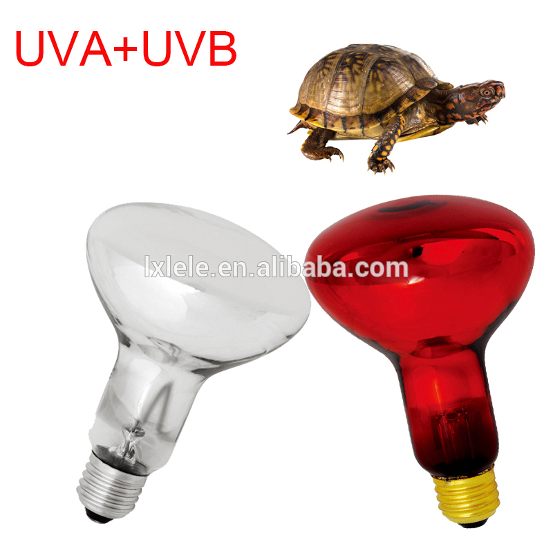 R115  Clear. coated   80W  100w  125w 160w UVA UVB reptile mercury lamp for turtles or pets