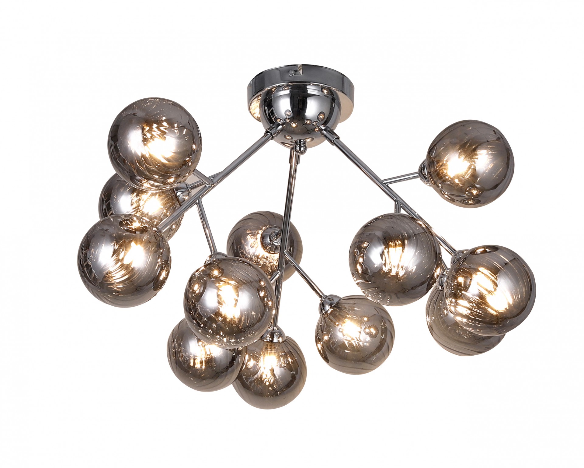 High Quality  Modern European  Iron 24 Light Globe Chandelier Pendant Lamp Suitable For Hotels, Villas, Apartments