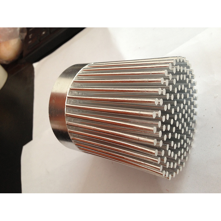 Aluminum extrusion heat sink radiator transformer cooling fin