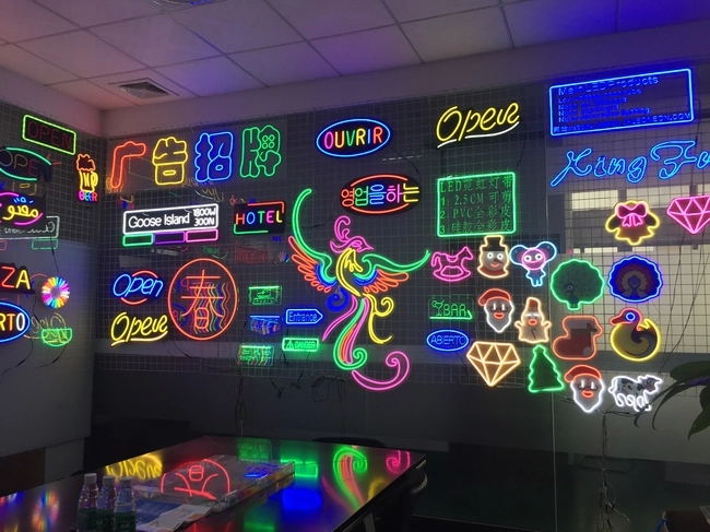 Battery Powered Led Mini Neon Signs Desktop Neon Light