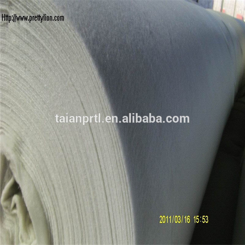 PET White Color Nonwoven Short Fiber Geotextile 300g