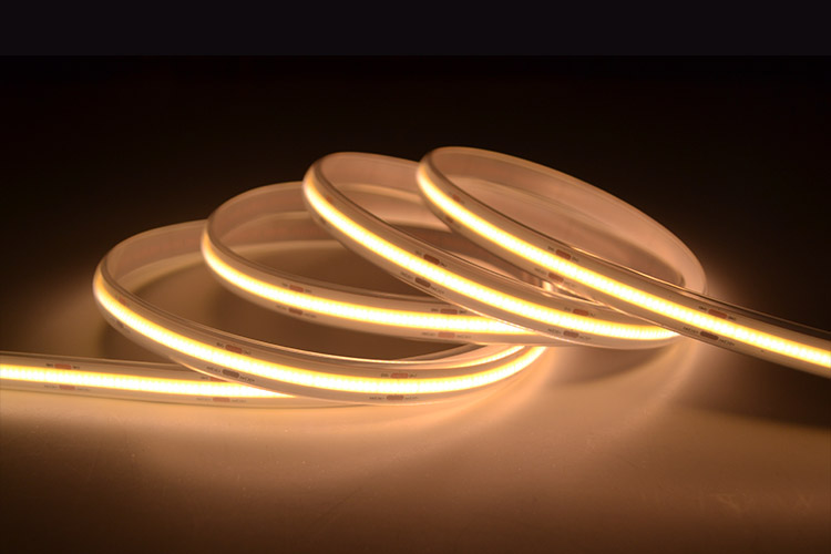 High efficiency DC12V/24V COB chips  flexible LED strip light  for light box and 3D letters