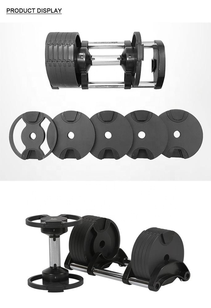 Fitness Dumbbell Set Wholesale Gym 32kg Adjustable Dumbbell