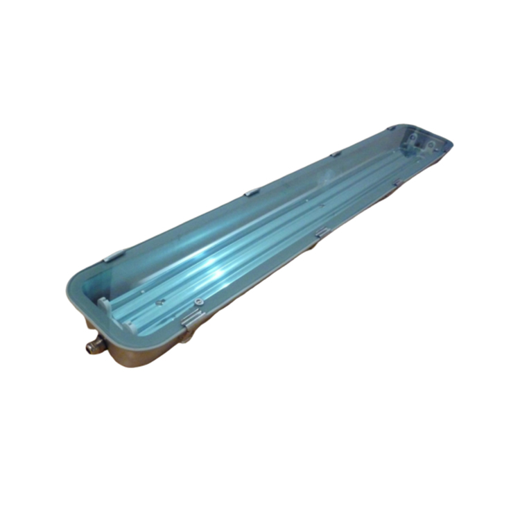 IP67 IK08 4ft vapor tight 0.7mm 1.0mm thickness aluminum Alloy stainless body glass cover lighting fixture