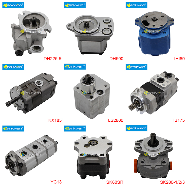 A8V55 A8V80 A8V107 Hydraulic Gear Pump