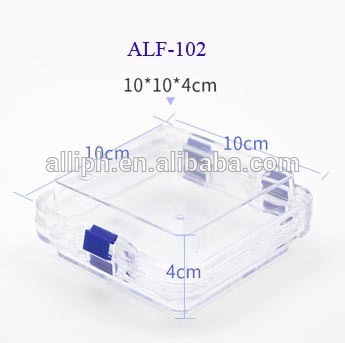 Denture teeth aligner case retainer box with round mirror case