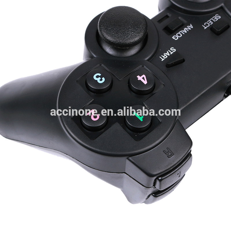 Wholesale Vibration Wired USB Controller Gamepad Joypad For WinXP/Win7/Win8/Win10 For PC Computer Laptop Black Game Joystick