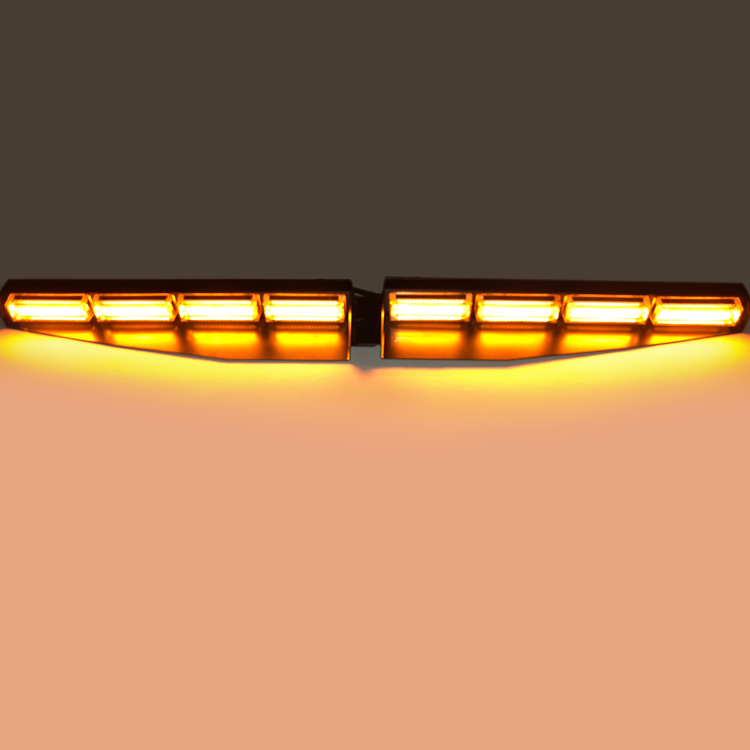 Red color visor lightbar 32W with COB lens