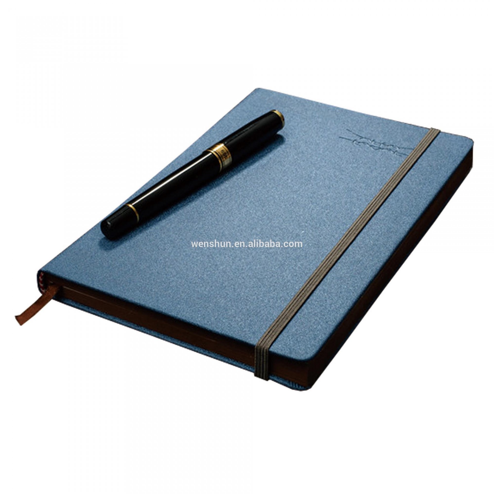 Color Change A5 Leather Journal Handmade Notebook With Elastic