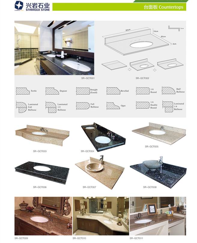 Chinese Granite Kitchen countertop