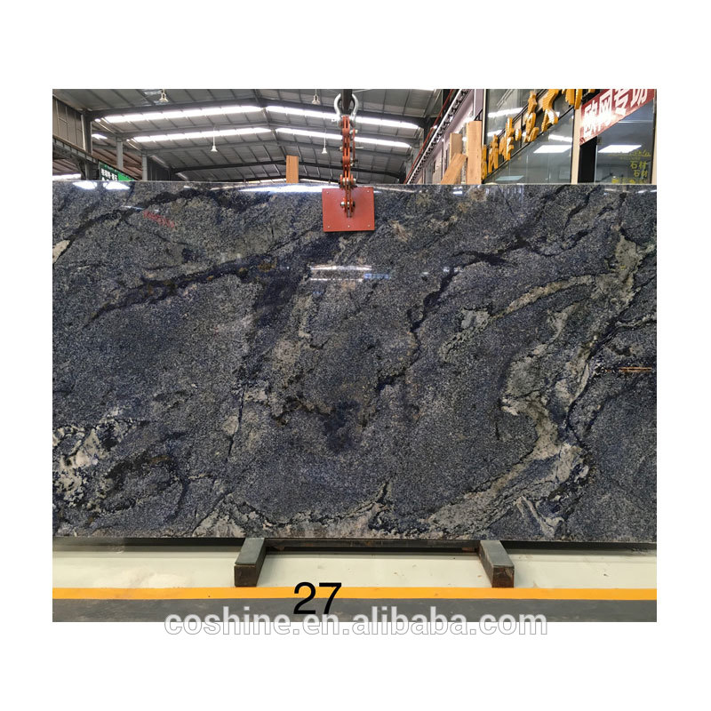 2cm Natural Exotic Azul Bahia Granite Slab