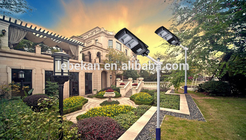 Factory price integrated outdoor intelligent 20w 40w 60w solar street light led