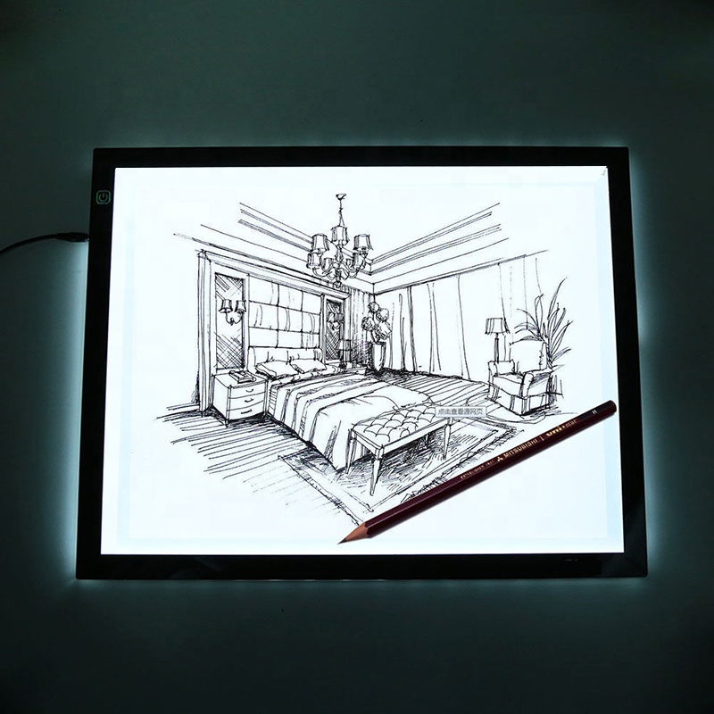 A2 A3 A4 Led tracing light box Led light pad for kids drawing