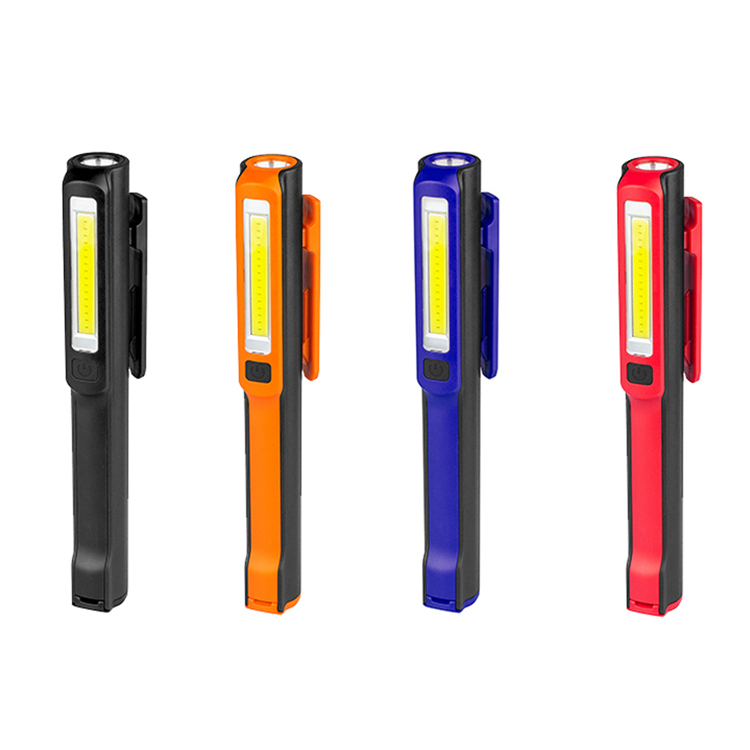 Mini LED Work Light Portable Spotlight with Magnetic Base Clip USB Charging Repair Torch Movable Work Light Flashlight