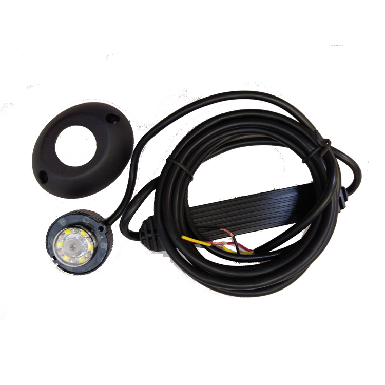 Wholesale 12 led lamps police hide a way strobe lighthead for vehicle