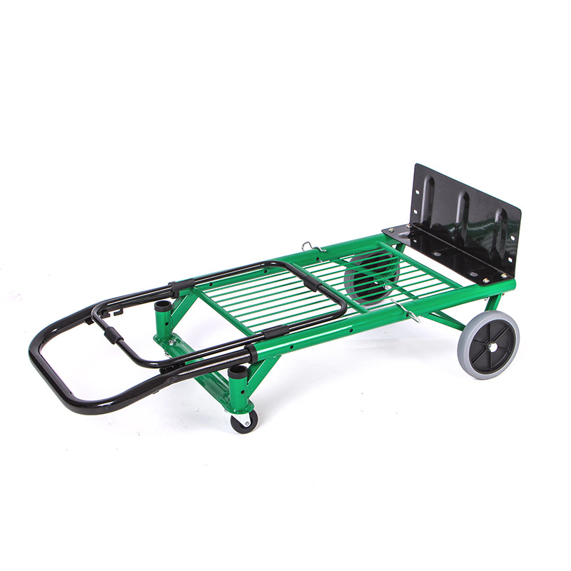 Hot Slae Steel Trucks With Platform Hand Trolley Of Trolley