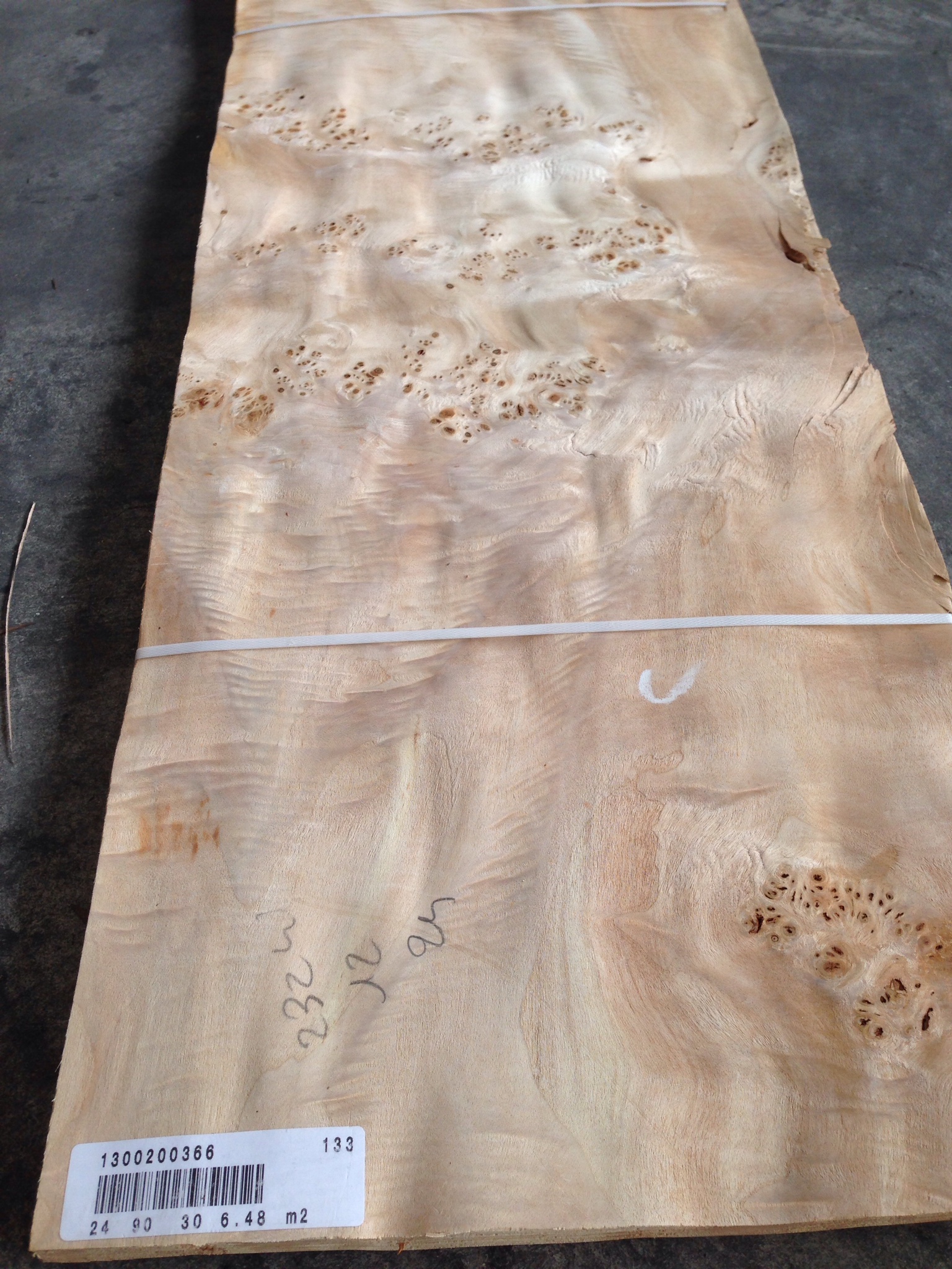 MAPPA BURL WOOD VENEER---0.5mm thickness veneer