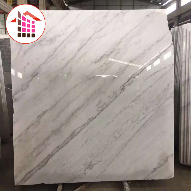 Natural own quarry cheap price guangxi white marble tile