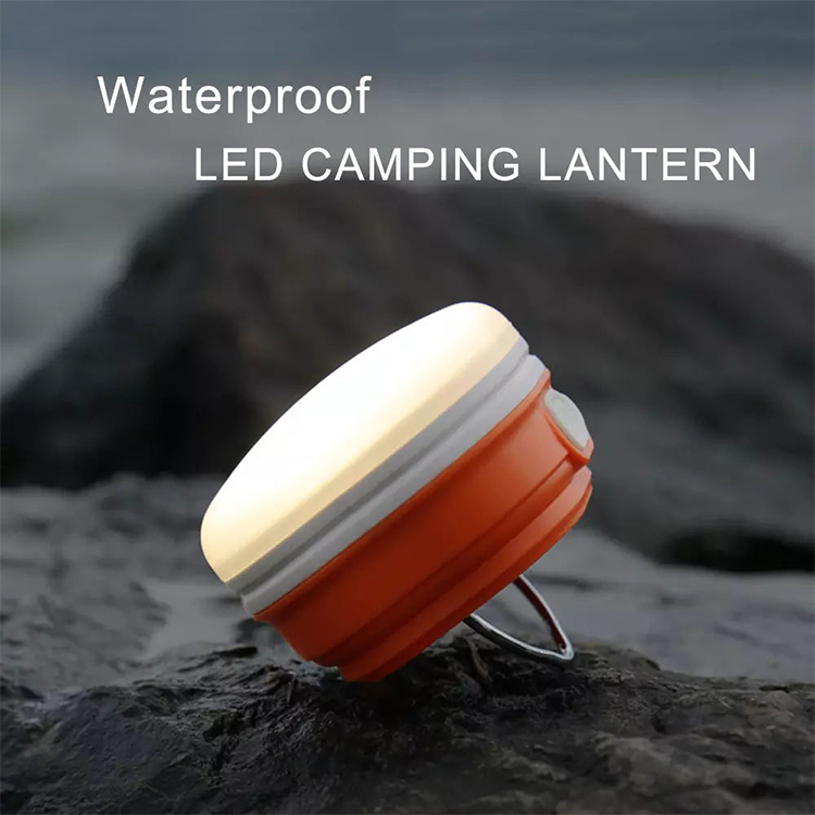 2020 New Mini Camping Lantern Wood grain Rechargeable camping light